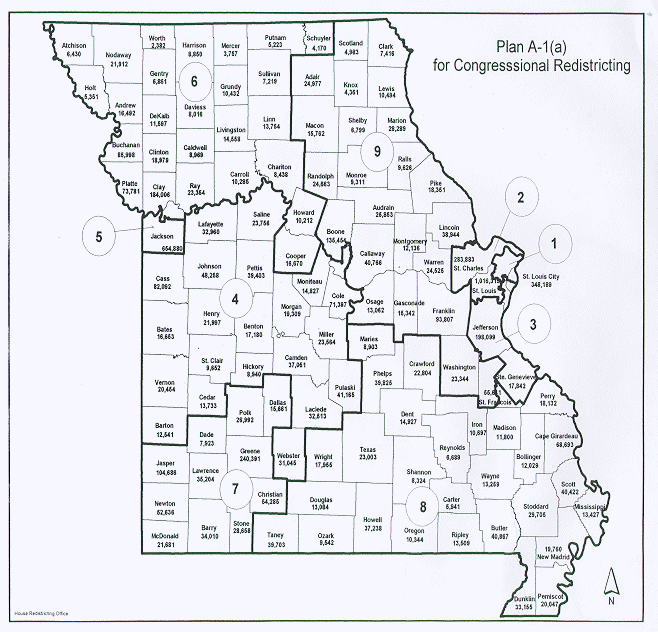 Missouri Congressional District Plans